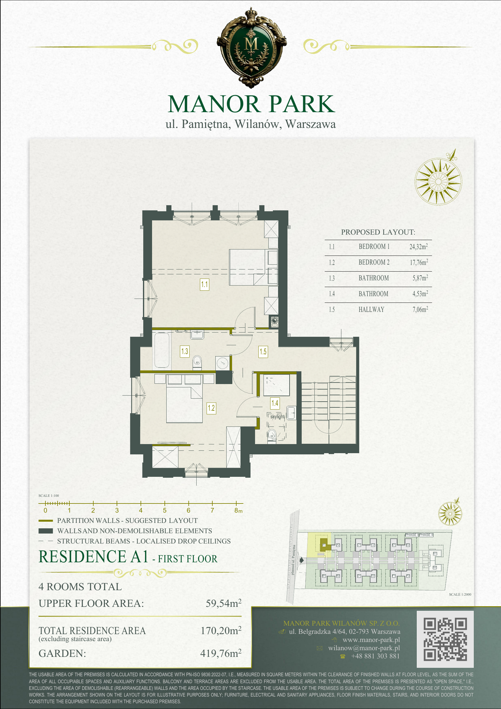 Floor plan — Upper floor